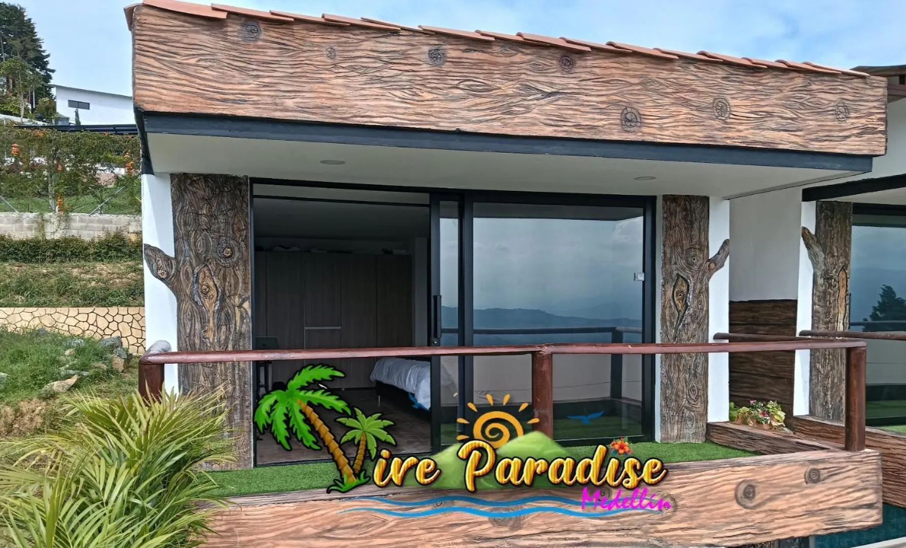 Resort Vive Paradise Medellin, Hosteria, Mirador, Piscina Termica, Tiki Bar, Jacuzzi Spa A Solo 15 Min De La Ciudad Colombia